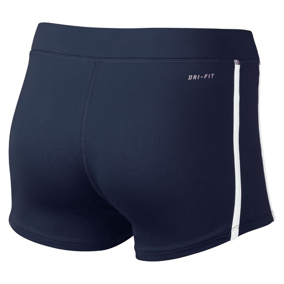 NWT Nike Tempo Boy Shorts Black Run Running Runner - Picture 4 of 6